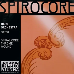Thomastik THS42ST SPIROCORE Double Bass String Set 4/4 - Akcesoria do instrumentów smyczkowych - miniaturka - grafika 1
