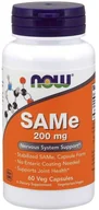 Aminokwasy - Now Foods SAMe - S-Adenozylo L-Metionina 200 mg (60 kaps.) - miniaturka - grafika 1