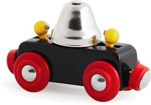 Brio Wagonik z dzwoneczkiem 33749 - Pociągi dla dzieci - miniaturka - grafika 1