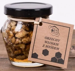 Łysoń Orzechy włoskie z miodem Łysoń 120g B24A-74481 - Konfitury, marmolady, powidła - miniaturka - grafika 1