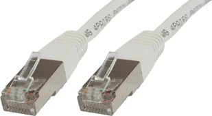 MicroConnect RJ-45/RJ-45 kat.6 F/UTP Biały 15m STP615W - Patchcordy - miniaturka - grafika 2