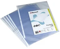 Koszulki na dokumenty - Rexel 22445190 plastikowe koszulki na dokumenty 22445190 - miniaturka - grafika 1