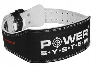 POWER-SYSTEM PAS POWER BASIC-BLACK-S - Pasy kulturystyczne - miniaturka - grafika 1