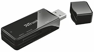 Trust Nanga-2.0-czytnik kart pamięci USB Czarny 21934 - Huby USB - miniaturka - grafika 1