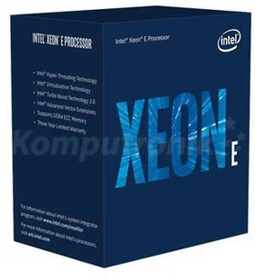 Intel Xeon E-2124G BOX BX80684E2124G - Procesory serwerowe - miniaturka - grafika 1