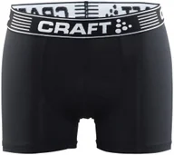 Bielizna sportowa męska - Craft Bokserki Greatness Bike Black M - miniaturka - grafika 1