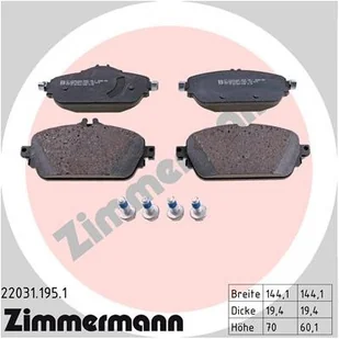 Zimmermann (OTTO GMBH) (OTTO GMBH) 22031.195.1 22031.195.1 - Tarcze hamulcowe - miniaturka - grafika 1
