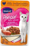Mokra karma dla kotów - Vitakraft 85g Saszetka Deli Sos Indyk VAT009905 - miniaturka - grafika 1