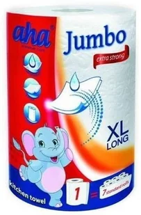Aha Ręcznik AHA JUMBO 2w XL Long 100% celuloza - Ręczniki papierowe - miniaturka - grafika 1