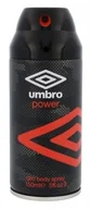Dezodoranty i antyperspiranty męskie - UMBRO UMBRO Power dezodorant 150 ml dla mężczyzn - miniaturka - grafika 1