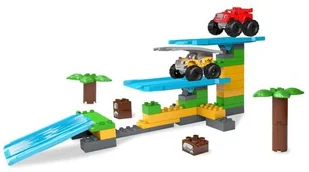 Mega Bloks Blaze i Mega Maszyny Rampa Dżungla DPH78 - Klocki - miniaturka - grafika 3