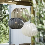 Lampy sufitowe - PR Home PR Home Hilma żyrandol zewnętrzny, szary  40 cm - miniaturka - grafika 1