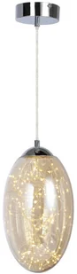 Lampa wisząca LED Irma 1 x 15 W amber 330401-06 - Lampy sufitowe - miniaturka - grafika 1