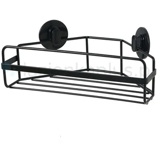 FENIKS Sepio Sepio Loft Black narożna 10POL1PNARBLA - Półki łazienkowe - miniaturka - grafika 1